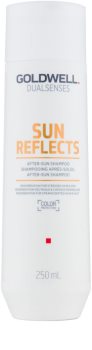 Goldwell Dualsenses Sun Reflects champô nutritivo de limpeza para cabelo danificado pelo sol