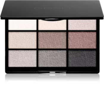 Gosh 9 Shades Palette Lidschatten-Palette mit Spiegel