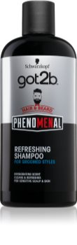 got2b Phenomenal освежаващ шампоан за коса и брада