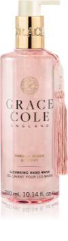 Grace Cole Vanilla Blush & Peony savon liquide traitant pour les mains