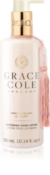Grace Cole Vanilla Blush & Peony pečující krém na ruce