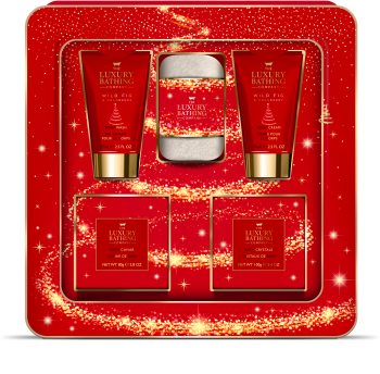 Grace Cole Luxury Bathing Wild Fig & Cranberry set cadou (pentru cadă)