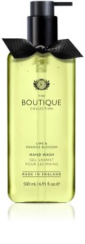 Grace Cole Boutique Lime & Orange Blossom flüssige Seife für die Hände