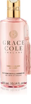 Grace Cole Vanilla Blush & Peony zklidňující sprchový gel