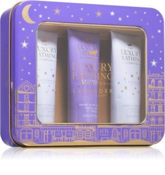 Grace Cole Luxury Bathing Lavender Sleep Therapy dárková sada (na ruce a nehty)