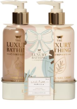 Grace Cole Luxury Bathing Warm Vanilla Geschenkset (für die Hände)