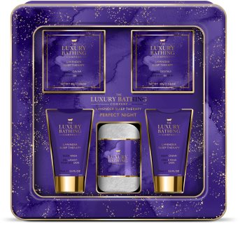 Grace Cole Luxury Bathing Lavender Sleep Therapy set cadou (pentru cadă)