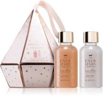 Grace Cole Luxury Bathing Creme Brulée & Orange Blossom Gift Set (for Body)