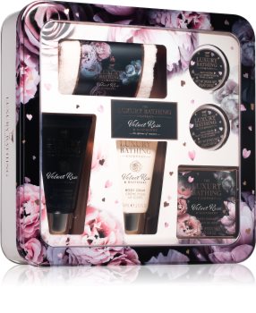 Grace Cole Luxury Bathing Velvet Rose & Raspberry Gift Set (for Bath)