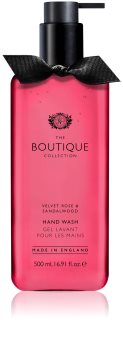Grace Cole Boutique Velvet Rose & Sandalwood sapone liquido per le mani