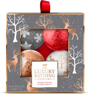Grace Cole Luxury Bathing Toasted Praline & Sweet Vanilla Gift Set (for bath)