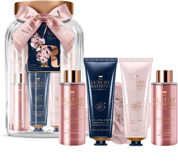 Grace Cole Luxury Bathing Velvet Rose & Peony Geschenkset (für das Bad)