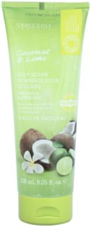 Grace Cole Fruit Works Coconut & Lime osvěžující tělový peeling