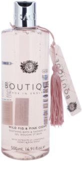 Grace Cole Boutique Wild Fig & Pink Cedar gel de duche e banho suave