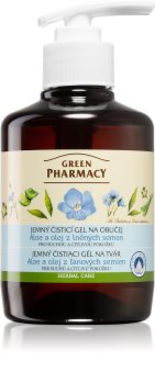 Green Pharmacy Face Care Aloe delikatny żel oczyszczający do cery wrażliwej i suchej