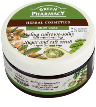 Green Pharmacy Body Care Argan Oil & Figs cukor és só peeling