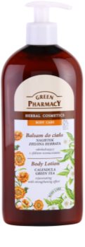 Green Pharmacy Body Care Calendula & Green Tea Virkistävä Vartalovoide Vahvistavalla Vaikutuksella