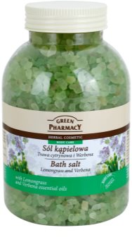 Green Pharmacy Body Care Lemongrass & Verbena sůl do koupele
