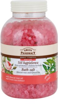 Green Pharmacy Body Care Muscat Rose & Green Tea sól do kąpieli