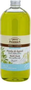 Green Pharmacy Body Care Olive & Rice Milk Badschaum