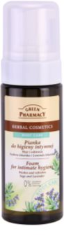 Green Pharmacy Body Care Sage & Lavender espuma para la higiene íntima