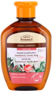 Green Pharmacy Body Care Sandalwood & Neroli & Rose fürdő olaj