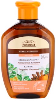 Green Pharmacy Body Care Tangerine & Cinnamon olej do kúpeľa