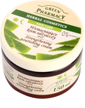 Green Pharmacy Face Care Aloe creme nutritivo de fortalecimento