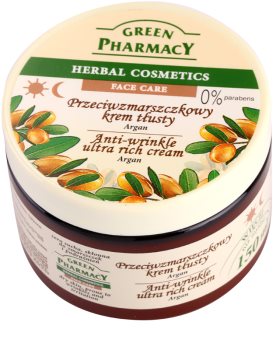 Green Pharmacy Face Care Argan crema nutriente antirughe per pelli secche