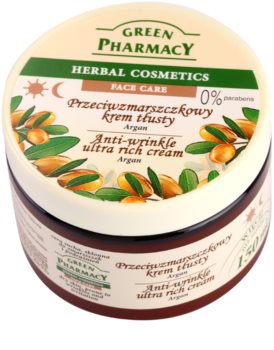 Green Pharmacy Face Care Argan výživný protivráskový krém pro suchou pleť