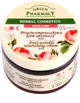 Green Pharmacy Face Care Rose výživný protivráskový krém