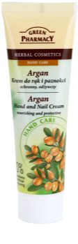 Green Pharmacy Hand Care Argan výživný a ochranný krém na ruky a nechty