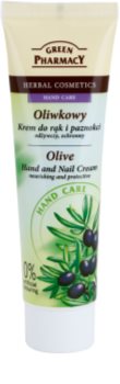 Green Pharmacy Hand Care Olive creme nutritivo e protetor para mãos e unhas