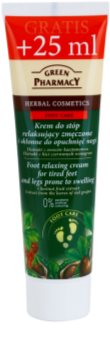 Green Pharmacy Foot Care Relaxing Cream for Tired Feet and Legs Prone to Swelling