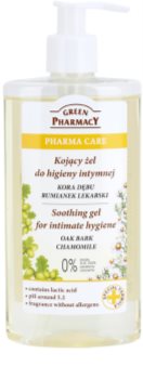 Green Pharmacy Pharma Care Oak Bark Chamomile beruhigendes Gel für die intime Hygiene