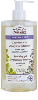 Green Pharmacy Pharma Care Oak Bark Sage Kalmerende Gel voor Intieme Hygiëne