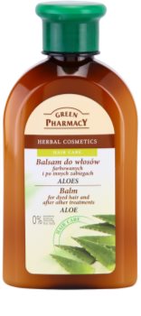 Green Pharmacy Hair Care Aloe balsamo per capelli tinti o trattati