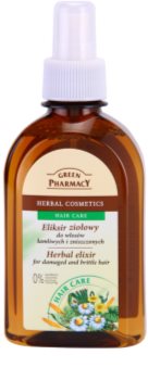 Green Pharmacy Hair Care Elixir pe baza de plante pentru parul deteriorat si casant