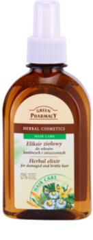 Green Pharmacy Hair Care Yrttieliksiiri Vaurioituneille ja Hauraille Hiuksille