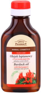 Green Pharmacy Hair Care Red Peppers масло от репей за стимулиране растежа на косата