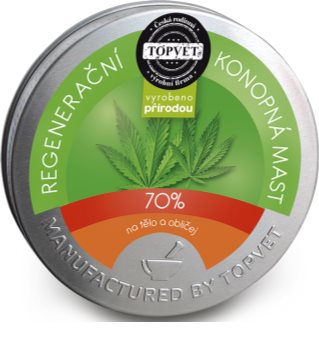 Green Idea Hemp ointment 70% regenerierende und beruhigende Pflege