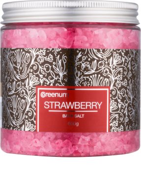 Greenum Strawberry soľ do kúpeľa