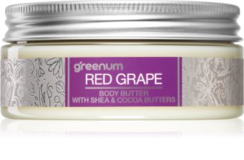 Greenum Red Grape kūno sviestas su sviestmedžių aliejumi