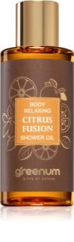 Greenum Citrus Fushion pečující sprchový olej