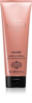 Grow Gorgeous Volume balsam pentru indreptare pentru păr cu volum