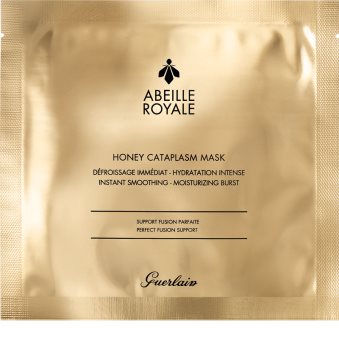 GUERLAIN Abeille Royale Honey Cataplasm Mask платнена маска с хидратиращ и изглаждащ ефект