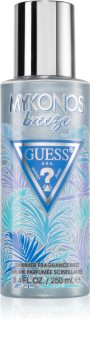 Guess Mykonos Breeze parfümözött spray a testre csillámporral hölgyeknek