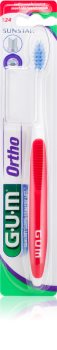 G.U.M Ortho 124 szczoteczka do zębów dla użytkowników aparatów ortodontycznych soft