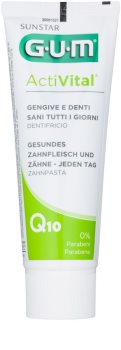 G.U.M Activital Q10 dentrífico para proteção completa de dentes e hálito fresco