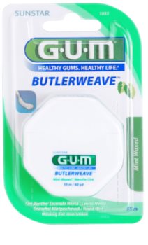 G.U.M Butlerweave konac za zube s voskom s okusom metvice